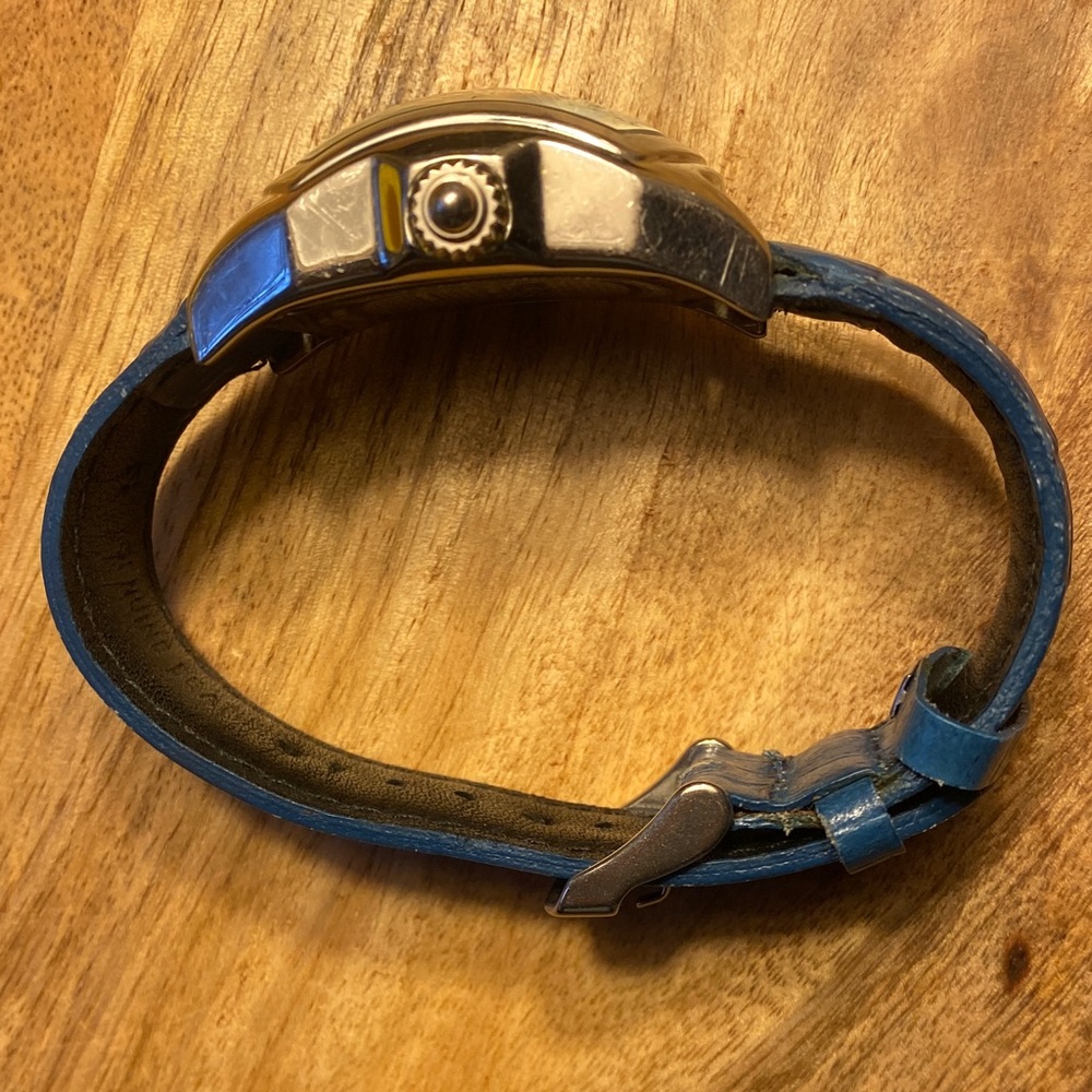 Invicta Lupah Blue Strap Silver Dial Watch - Picture 5 of 7